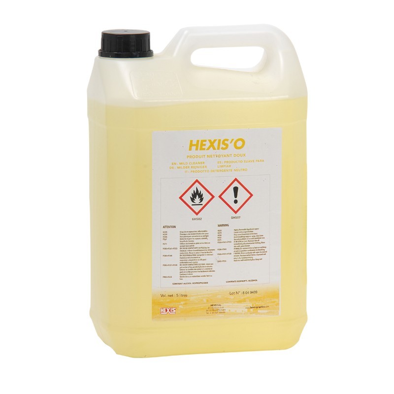 HEXISO5L - Chauffant Jaune Bidon de 5 Litres